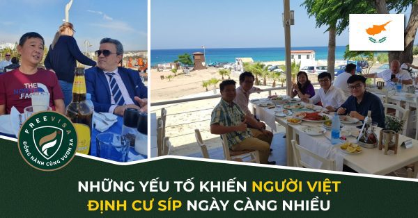 Những yếu tố khiến người Việt định cư Síp ngày càng nhiều