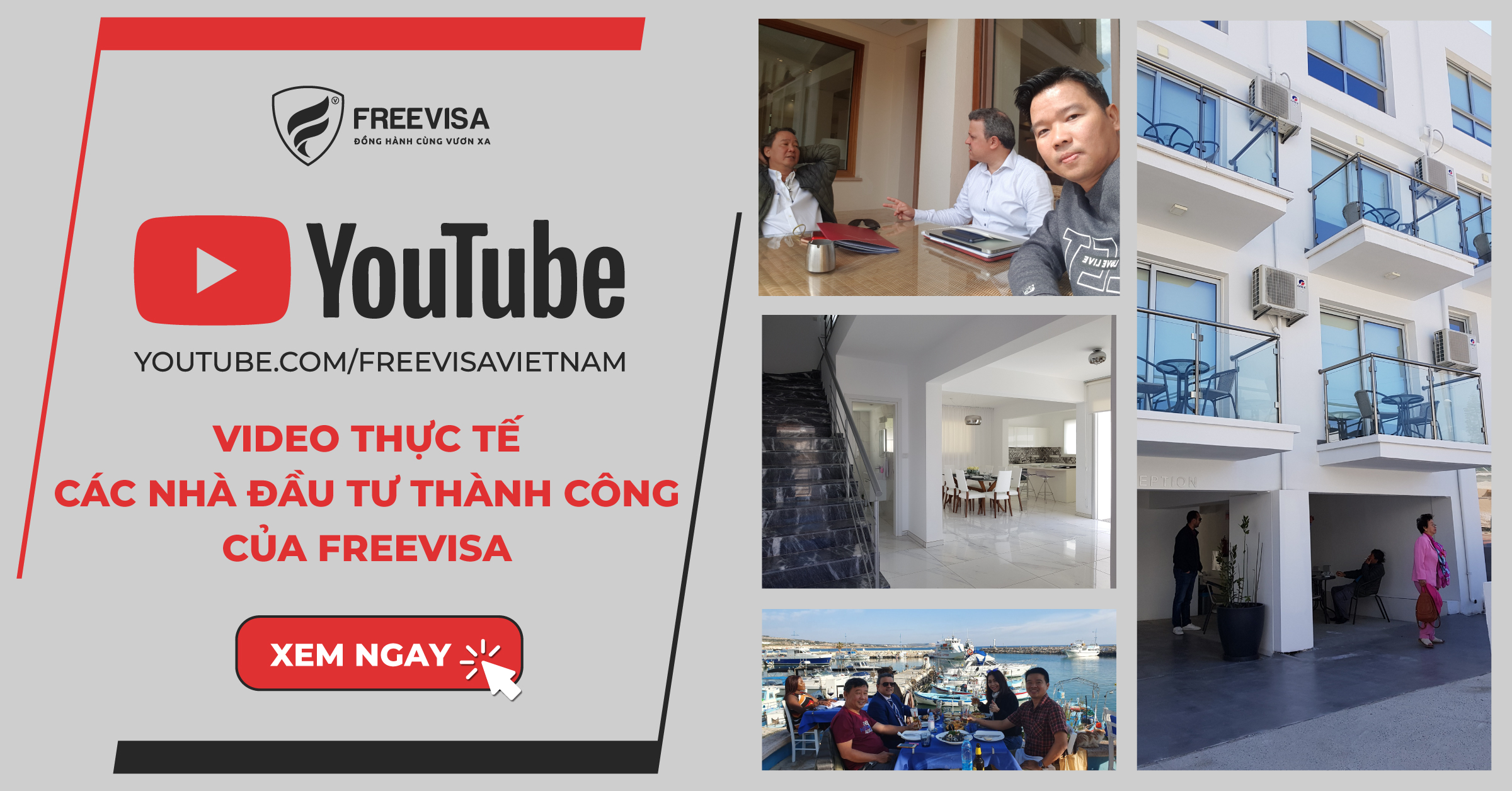 Video thực tế các nhà đầu tư thành công của FREEVISA VIETNAM