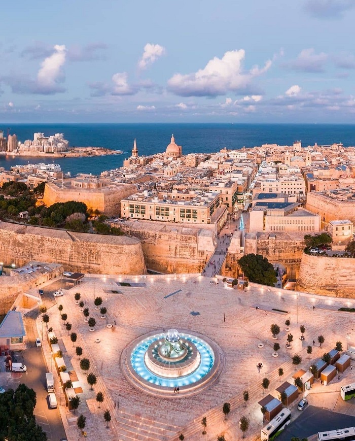 Thủ đô Valletta của Malta
