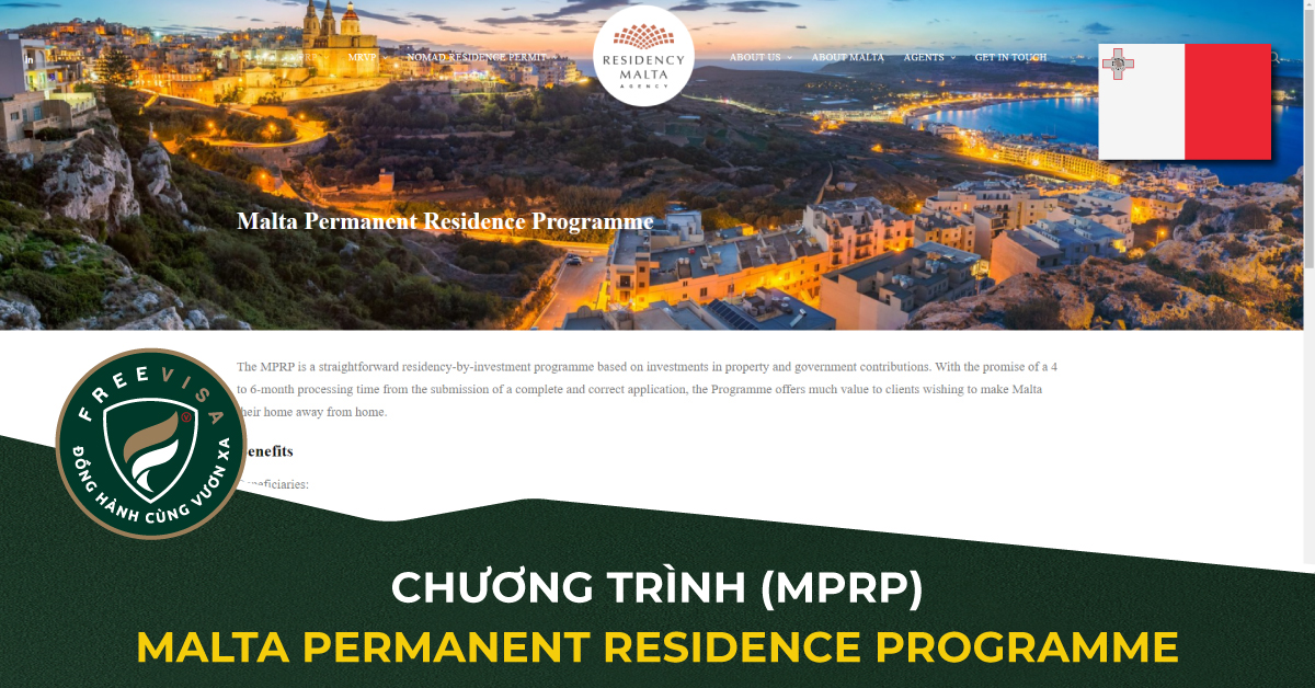 Malta Permanent Residence Programme (viết tắt MPRP)