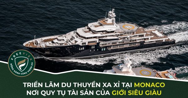 Triển lãm du thuyền xa xỉ tại Monaco nơi quy tụ tài sản của giới siêu giàu