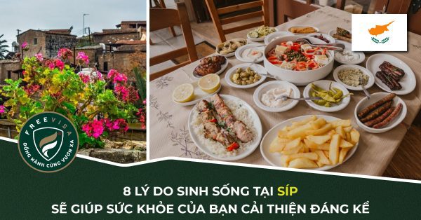 8 lý do sinh sống tại Síp sẽ giúp sức khỏe của bạn cải thiện đáng kể