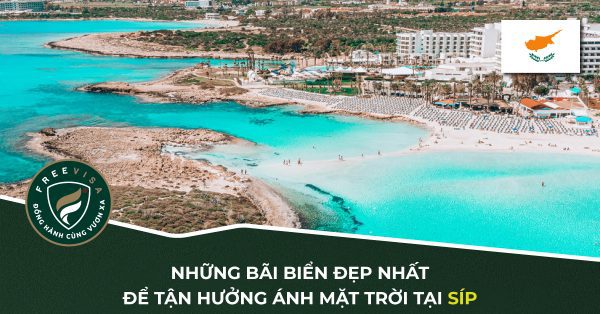 Những bãi biển đẹp nhất để tận hưởng ánh mặt trời tại Síp