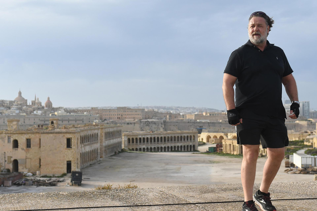 Cảnh phim Gladiator được quay tại Malta