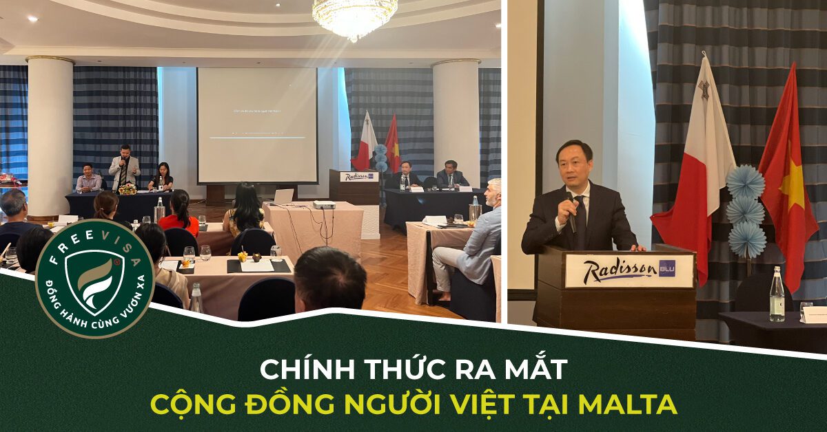 Chính thức ra mắt Cộng đồng người Việt tại Malta