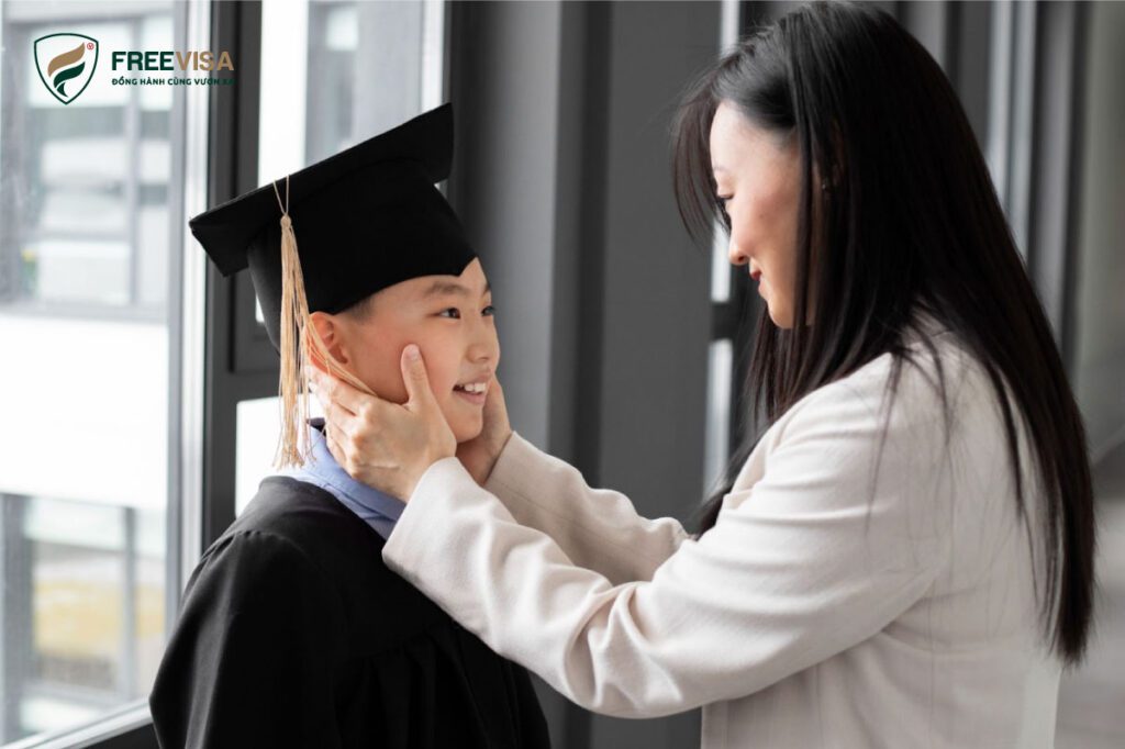 Hạnh phúc khi thấy con cái trưởng thành