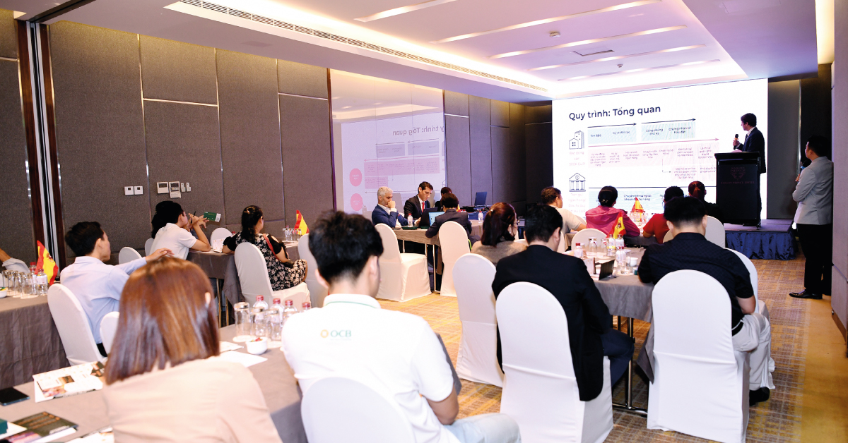 Tọa đàm định cư Tây Ban Nha tại Saigon Prince Hotel