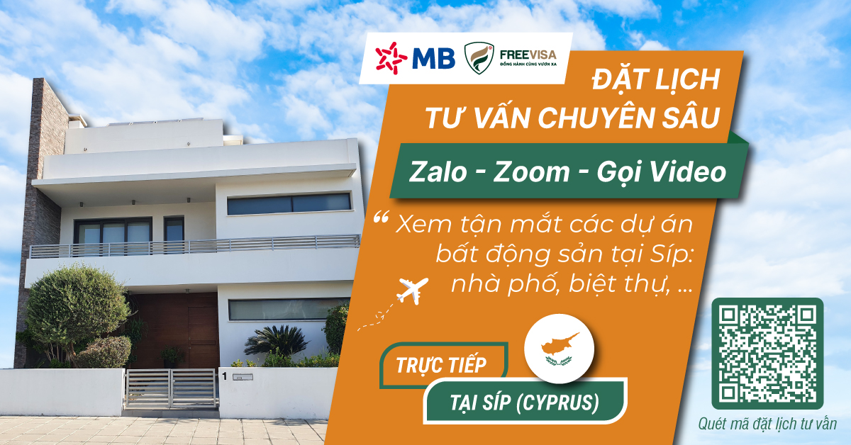 Đặt lịch tư vấn chuyên sâu trực tiếp tại Cộng hòa Síp