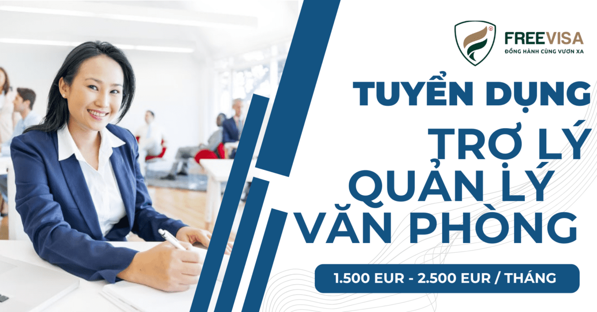 Tuyển vị trí trợ lý Quản lý Văn Phòng