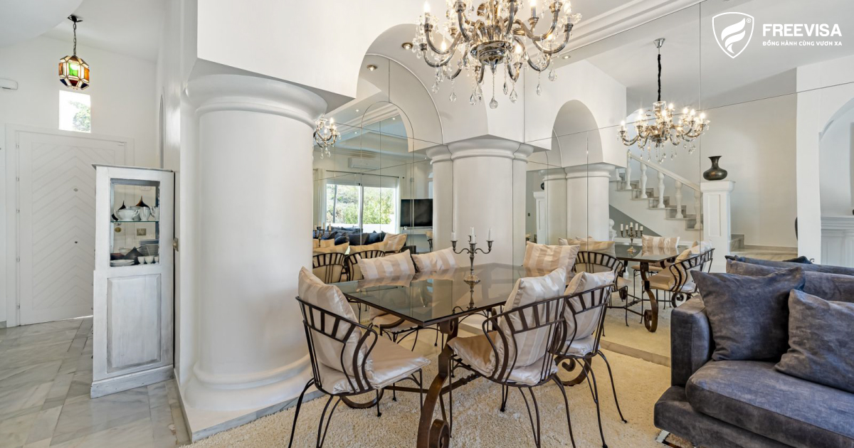 Nhà phố 2 phòng ngủ 101m2 - 595.000 EUR