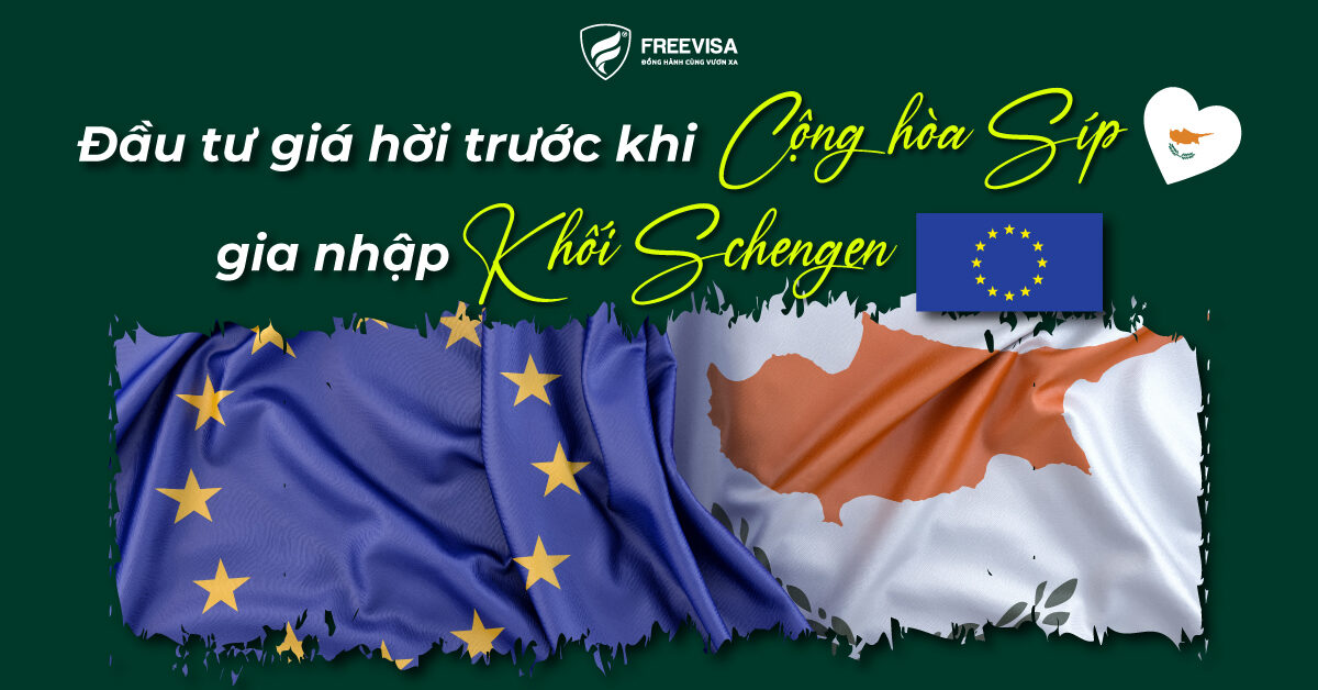 Đầu tư giá hời trước khi Síp gia nhập khối Schengen