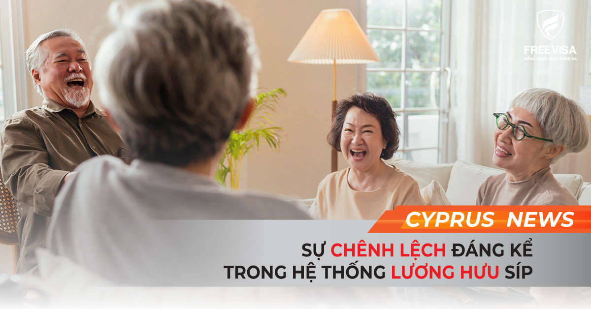 Sự Chênh Lệch Đáng Kể Trong Hệ Thống Lương Hưu Síp