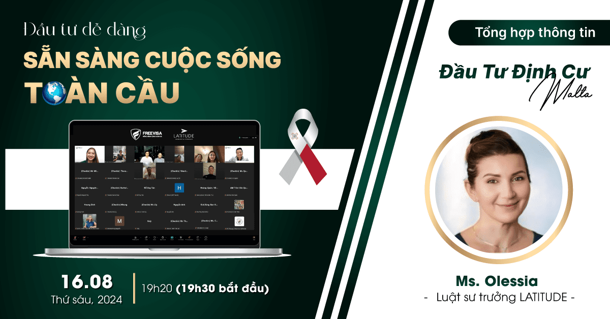 Tổng hợp thông tin tọa đàm đầu tư định cư Malta ngày 16/08/2024
