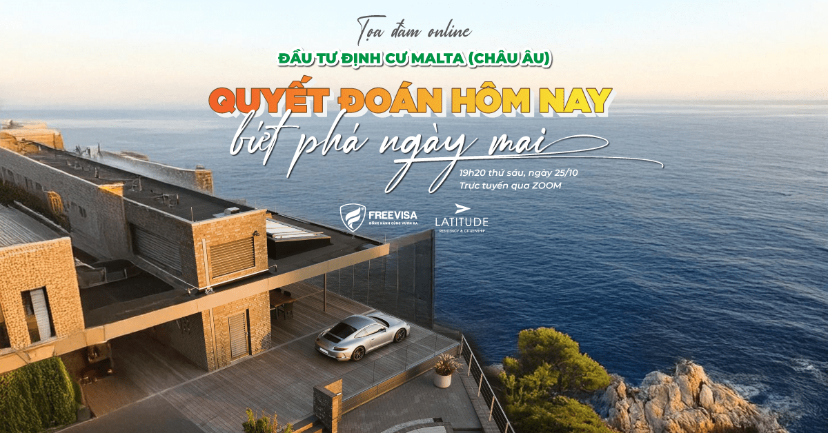Tọa đàm online Malta ngày 25/10/2024