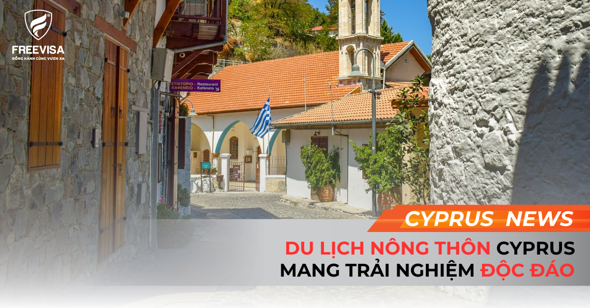 Du Lịch Nông Thôn Cyprus Mang Trải Nghiệm Độc Đáo