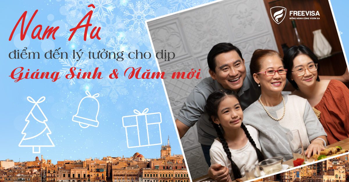 Nam Âu điểm đến lý tưởng cho dịp Giáng Sinh và Năm Mới