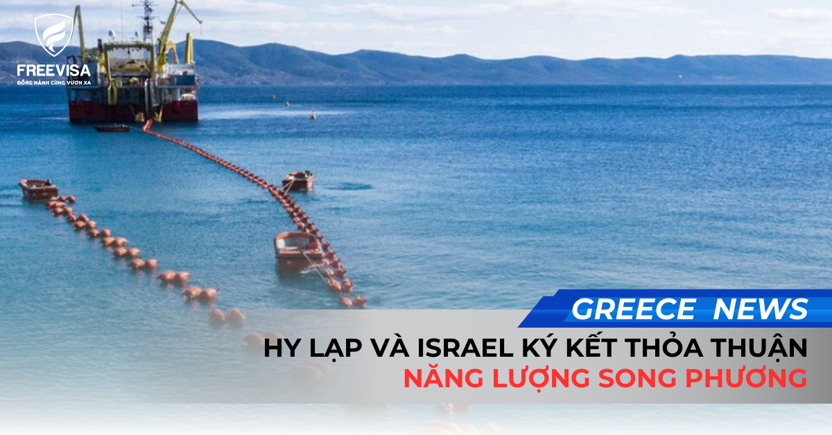Hy Lạp Và Israel Ký Kết Thỏa Thuận Năng Lượng Song Phương