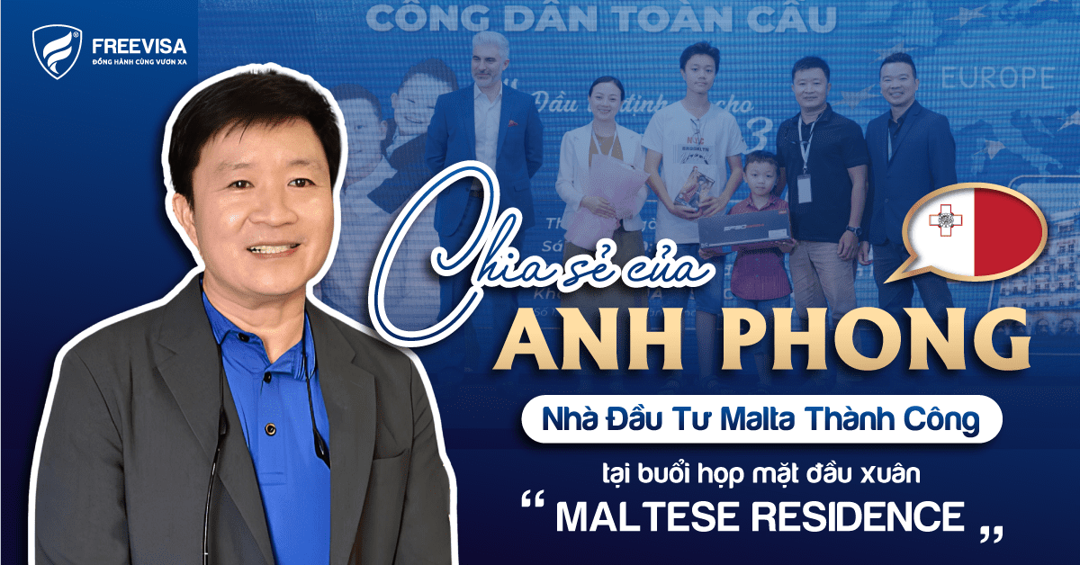 Hành trình đầu tư lấy thường trú nhân Malta của gia đình anh Phong