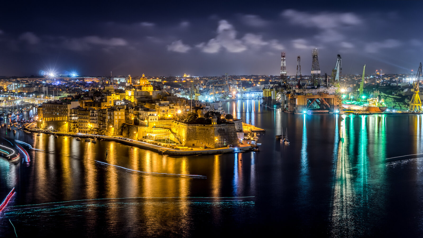 Malta At Night