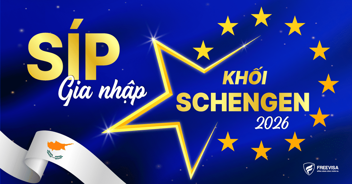 Síp Sẽ Gia Nhập Khu Vực Schengen Vào Năm 2026
