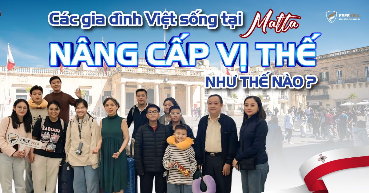 Các gia đình Việt sống tại Malta đã nâng cấp vị thế như thế nào?
