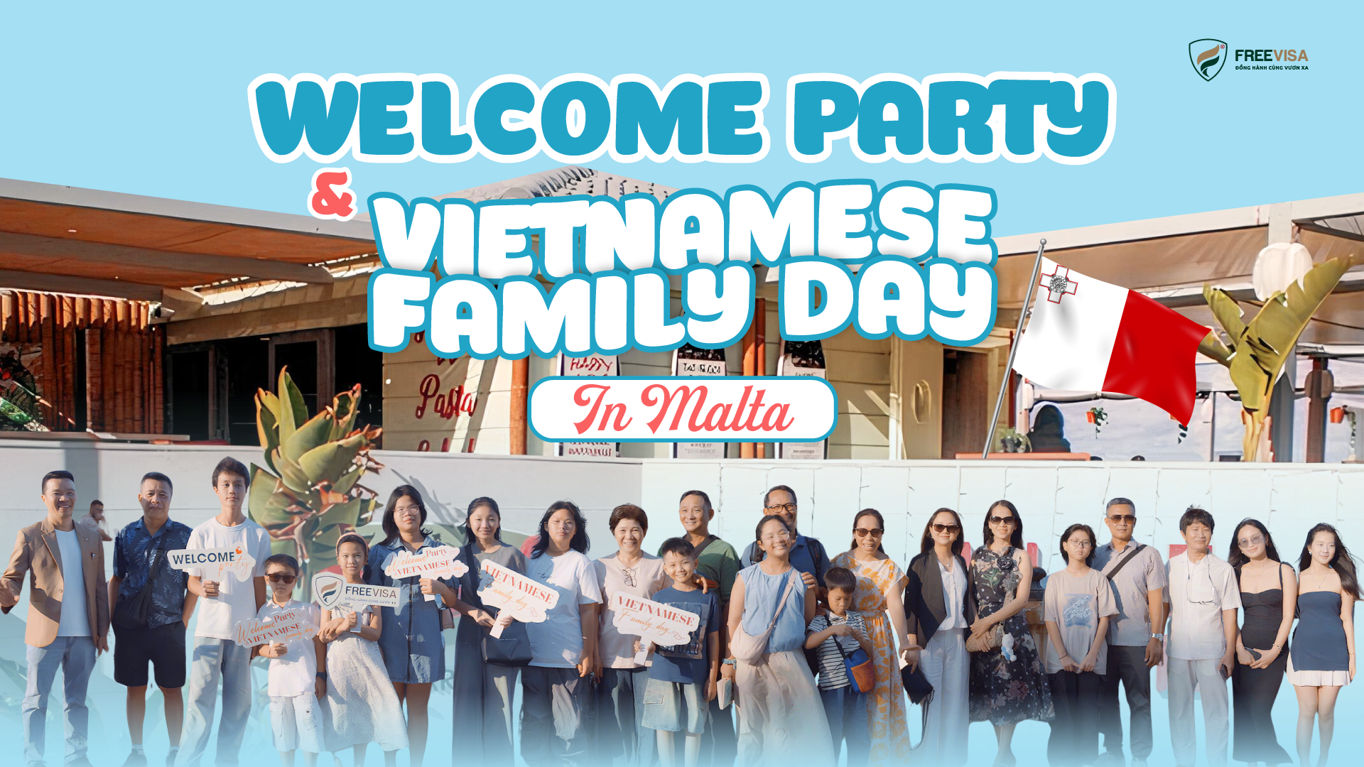 Cột mốc đáng nhớ của các gia đình Việt giữa lòng Địa Trung Hải