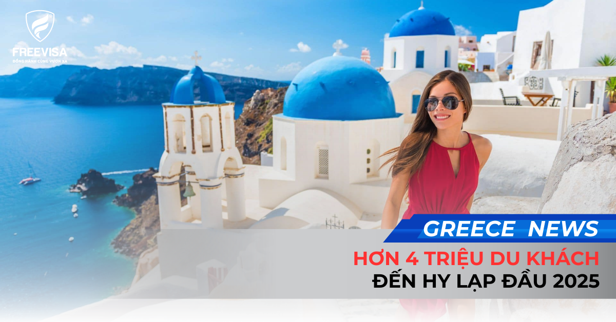 Hơn 4 Triệu Du Khách Đến Hy Lạp Đầu 2025