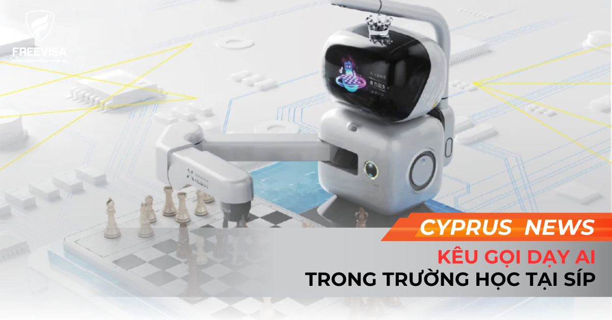 Kêu Gọi Dạy AI Trong Trường Học Tại Síp