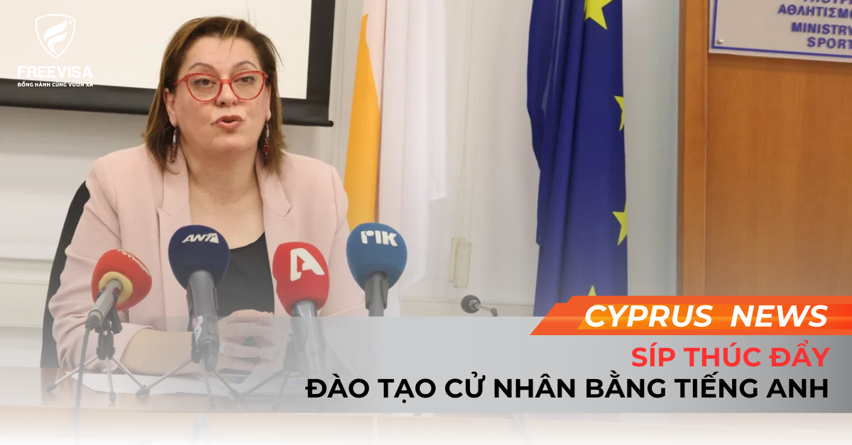 Síp Thúc Đẩy Đào Tạo Cử Nhân Bằng Tiếng Anh