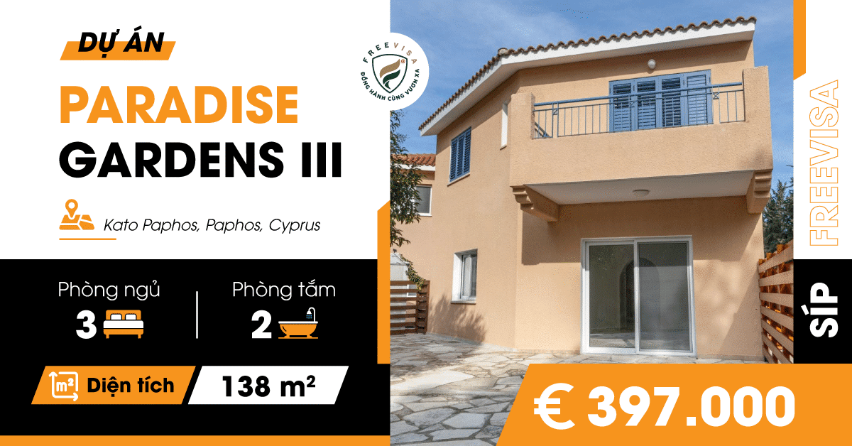 Dự án Paradise Gardens III (Paphos)