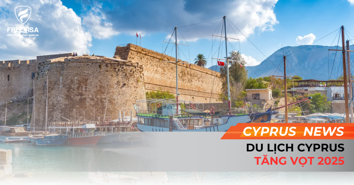 Cyprus Du Lịch Tăng Vọt Năm 2025