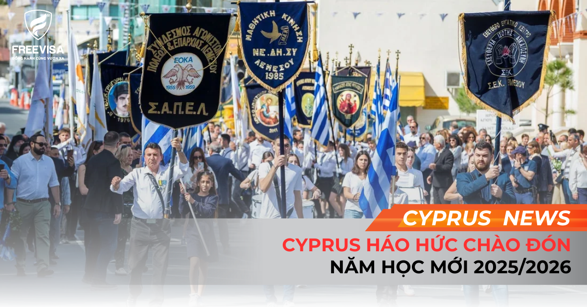 Cyprus Háo Hức Chào Đón Năm Học Mới 2025/2026