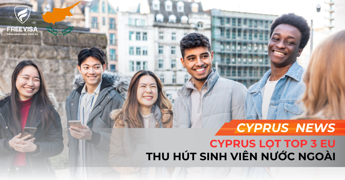 Cyprus Lọt Top 3 EU Thu Hút Sinh Viên Nước Ngoài
