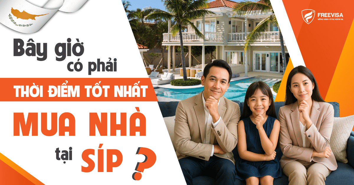 Bây giờ có phải thời điểm tốt nhất để MUA NHÀ TẠI SÍP?