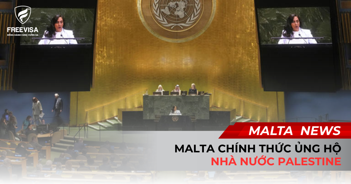 Malta Chính Thức Ủng Hộ Nhà Nước Palestine