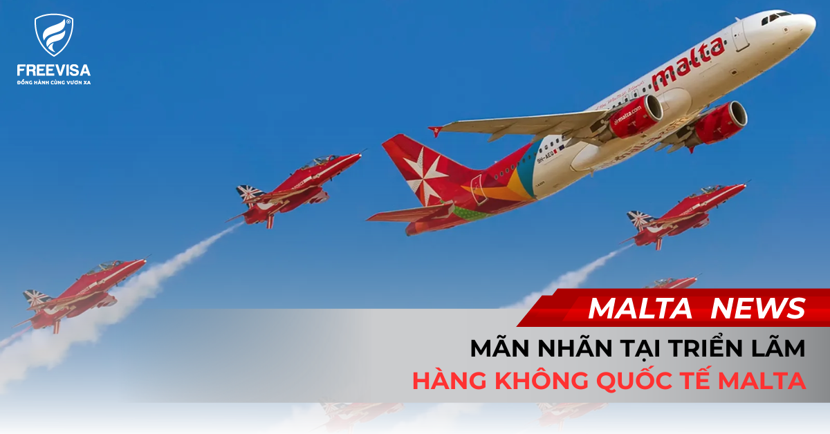 Mãn Nhãn Tại Triển Lãm Hàng Không Quốc Tế Malta