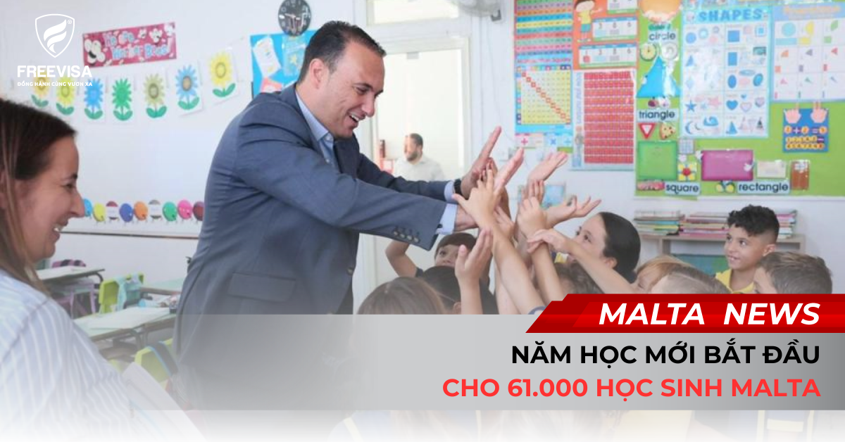 Năm Học Mới Bắt Đầu Cho 61.000 Học Sinh Malta