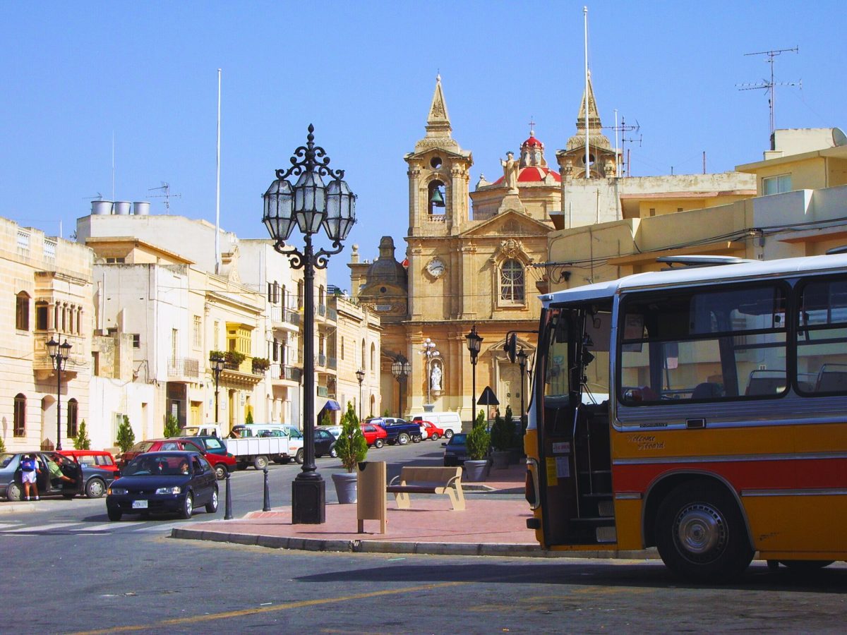 Cảnh quan đường phố tại Kirkop Malta