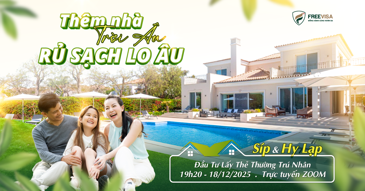 Tọa đàm đầu tư định cư Síp và Hy Lạp ngày 18/12