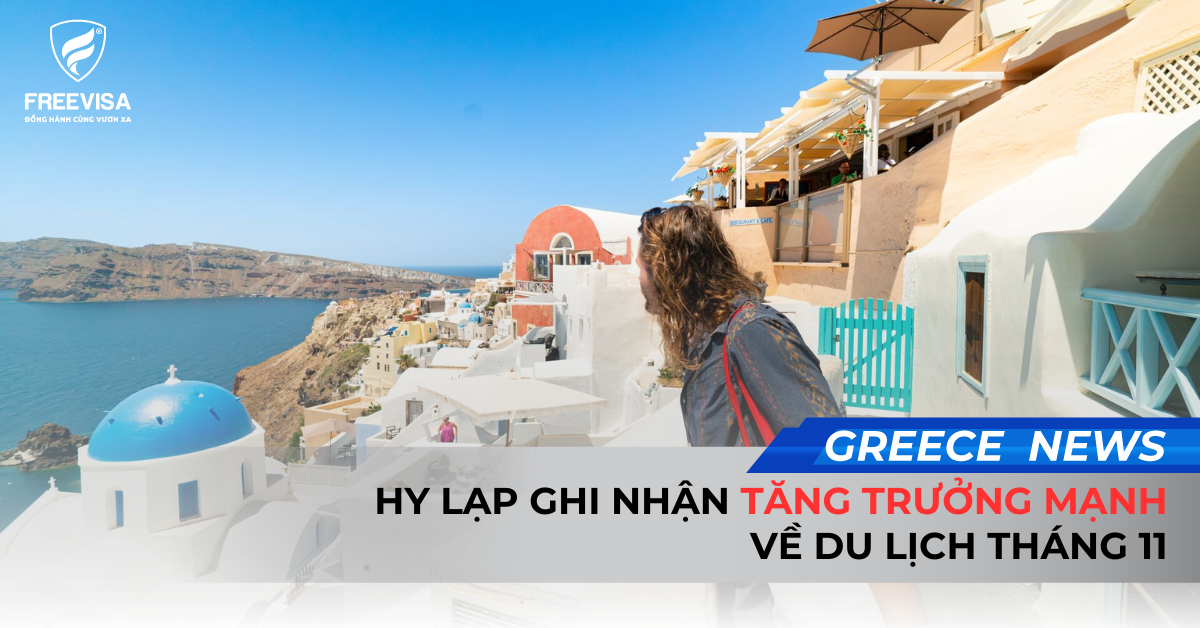 Hy Lạp Ghi Nhận Tăng Trưởng Mạnh Về Du Lịch Tháng 11