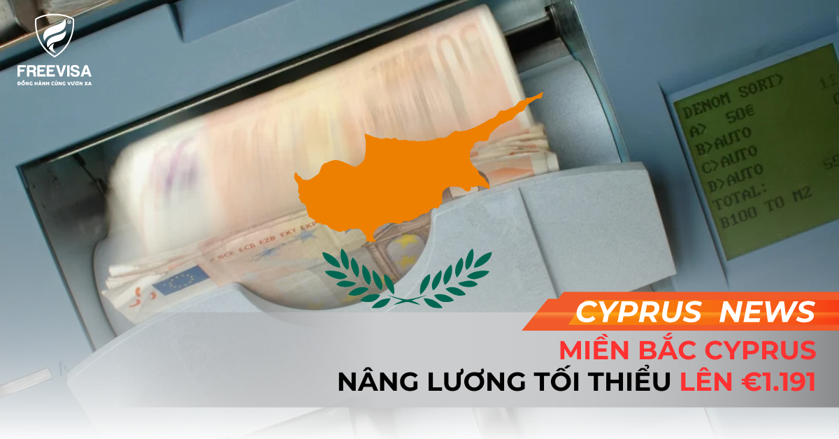 Miền Bắc Cyprus Nâng Lương Tối Thiểu Lên €1.191