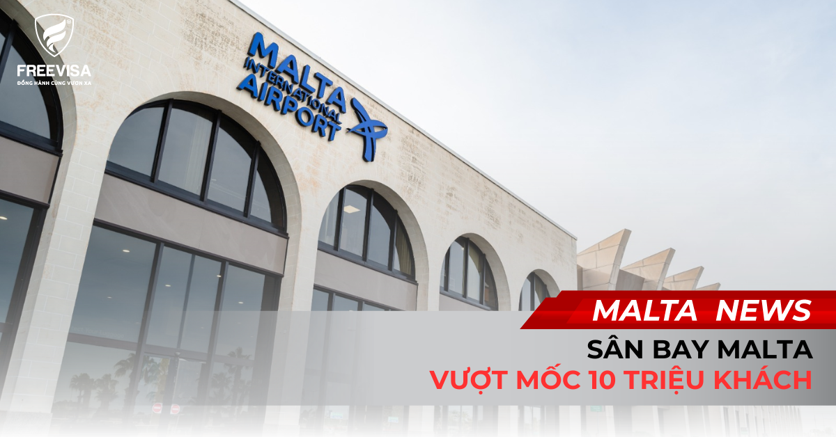 Sân Bay Malta Vượt Mốc 10 Triệu Khách