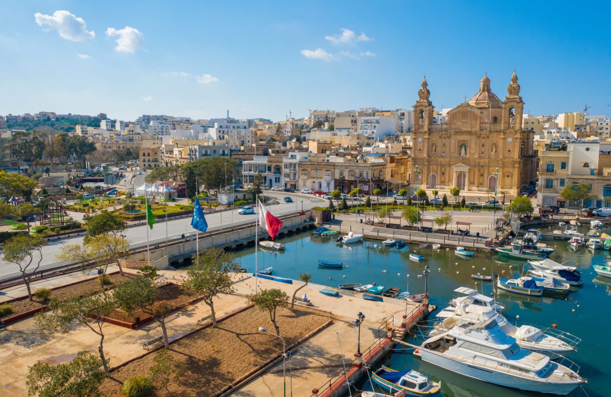 Msida tọa lạc ở bờ Đông Bắc Malta
