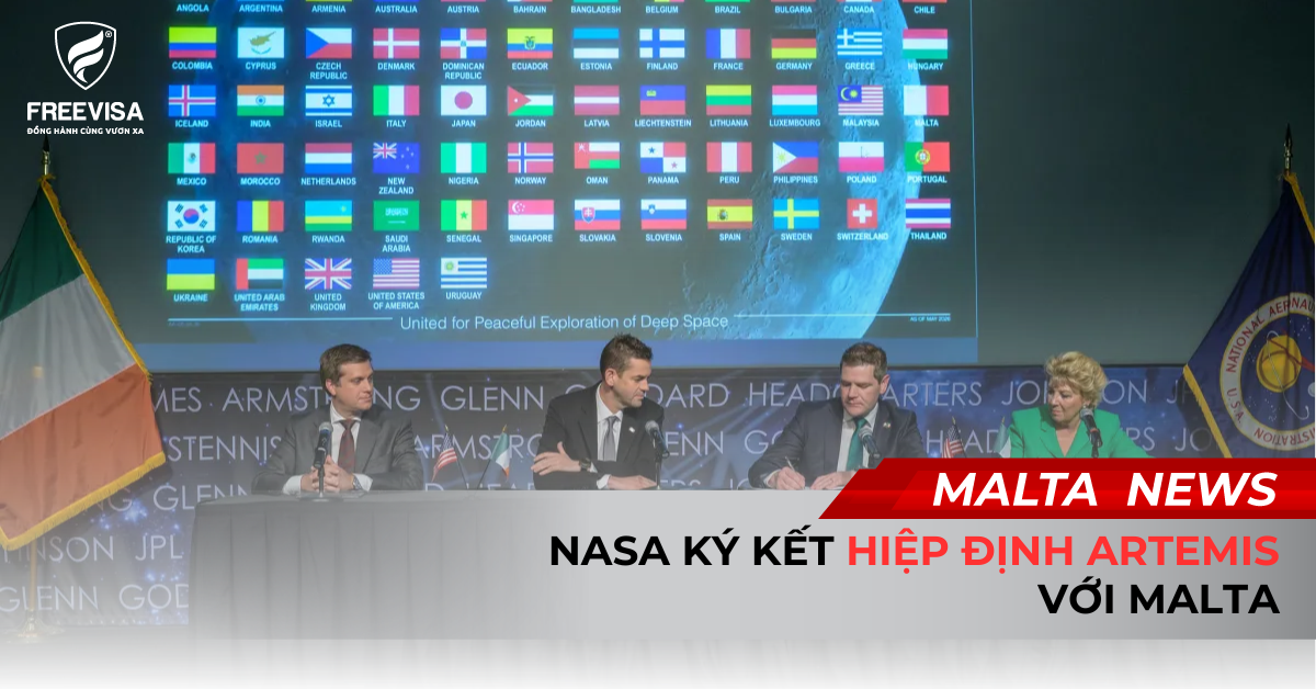 NASA Ký Kết Hiệp Định Artemis Với Malta