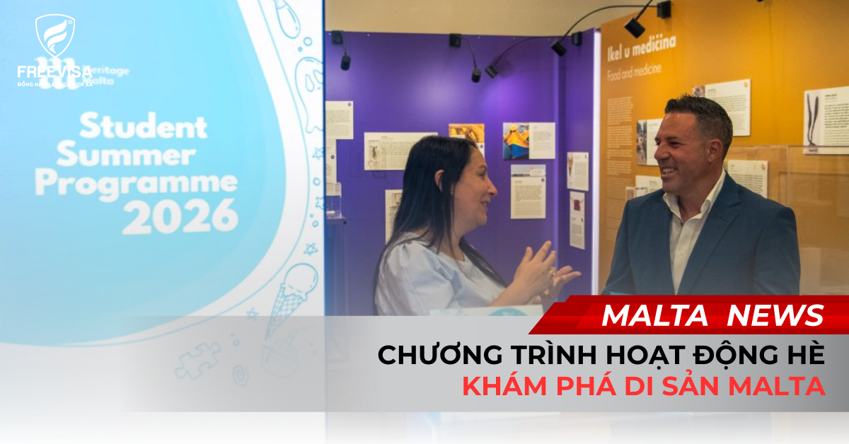 Chương Trình Hoạt Động Hè Khám Phá Di Sản Malta