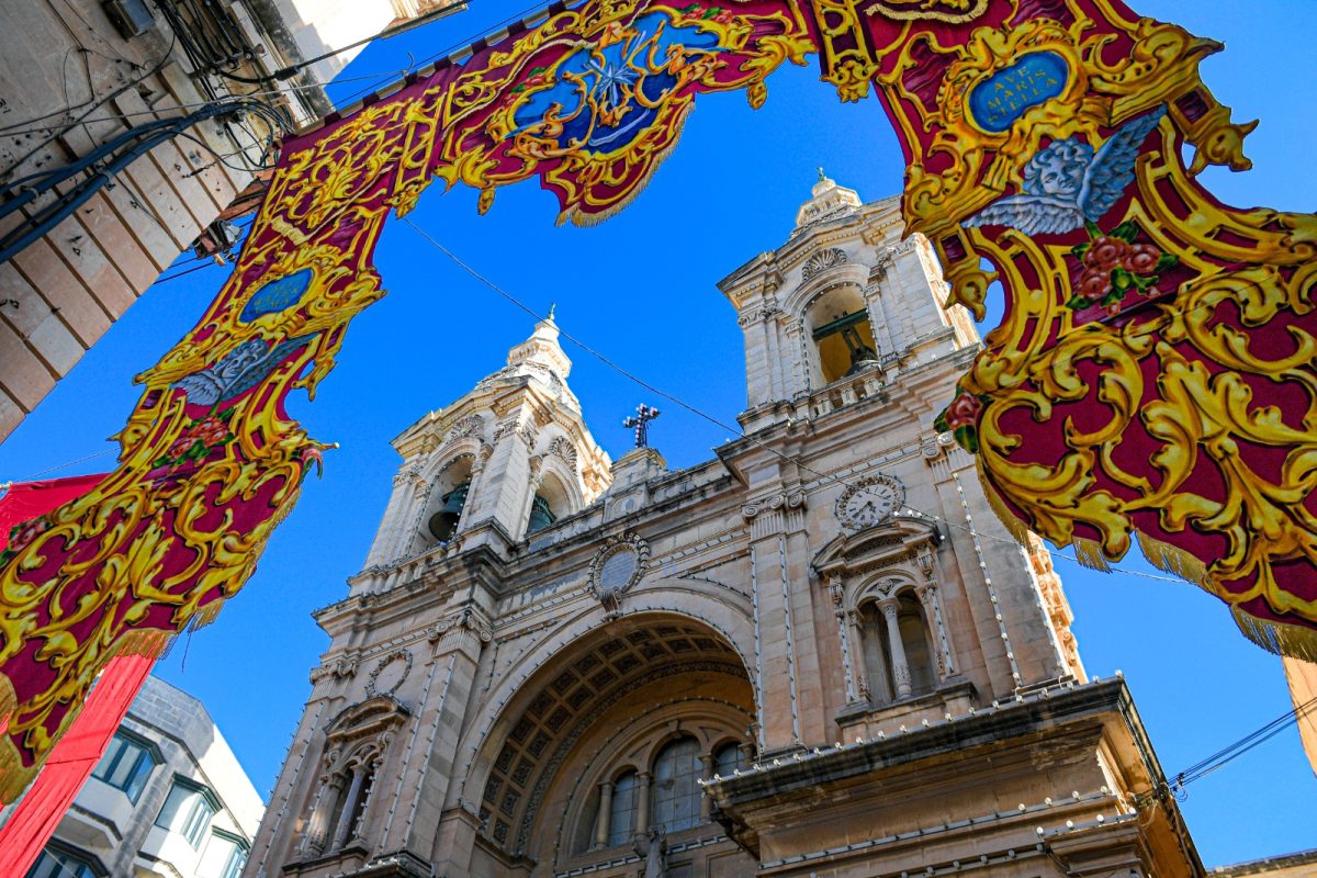 Stella Maris Parish Church - nhà thờ giáo xứ đầu tiên của Sliema