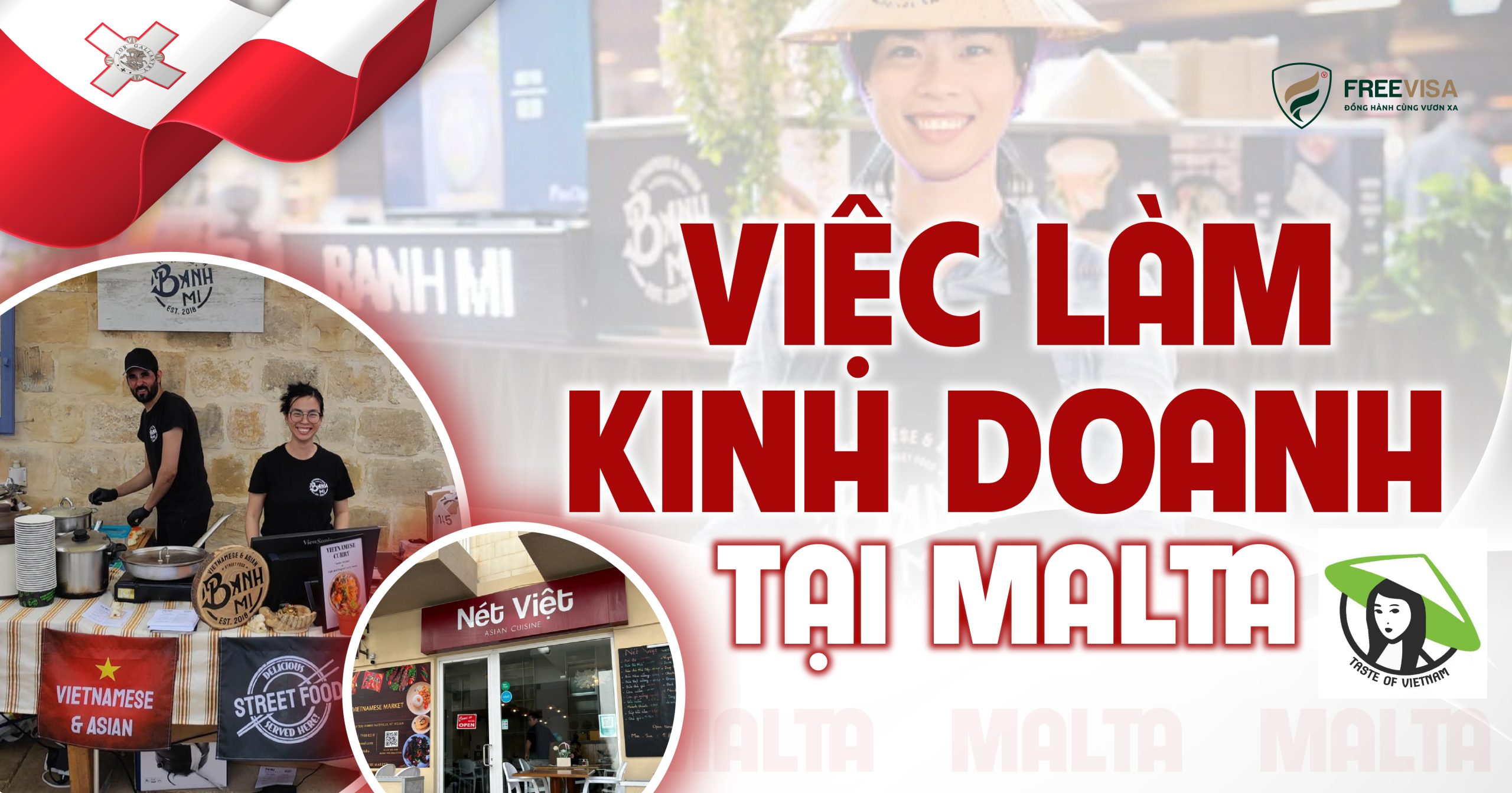 Cơ hội việc làm và kinh doanh tại Malta cho người Việt