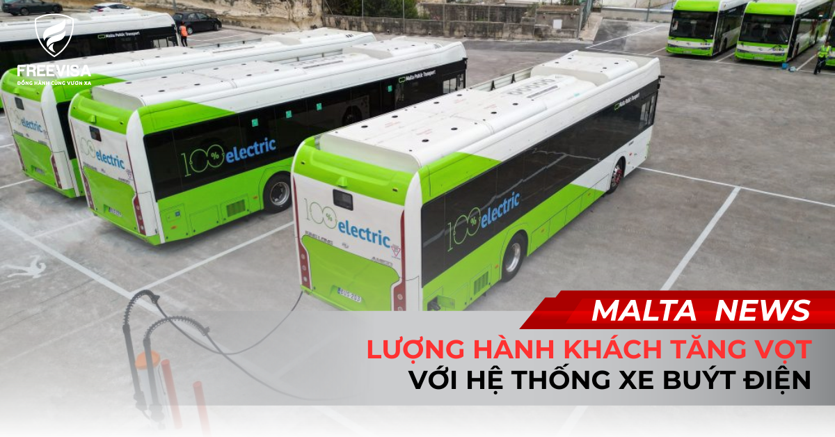 Lượng Hành Khách Tăng Vọt Với Hệ Thống Xe Buýt Điện