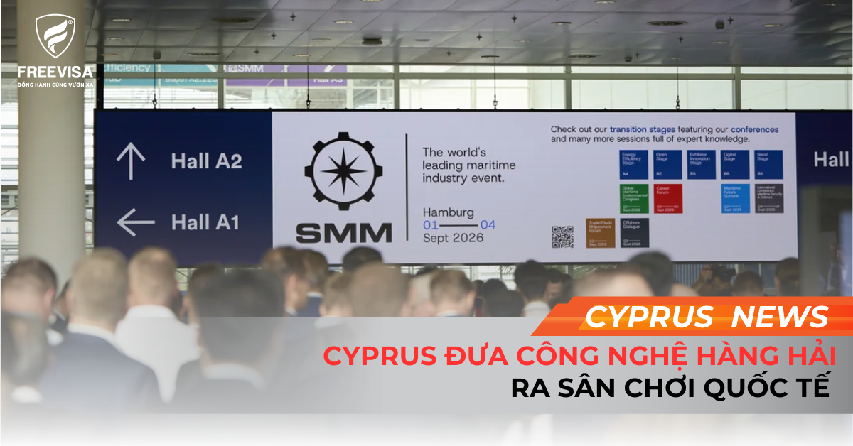 Cyprus Đưa Công Nghệ Hàng Hải Ra Sân Chơi Quốc Tế