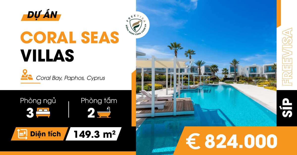 Dự án Coral Seas Villas (Paphos)